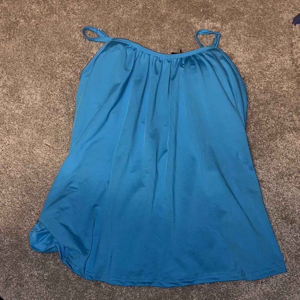 Jonivey tankini Blue Women's top size small new condition